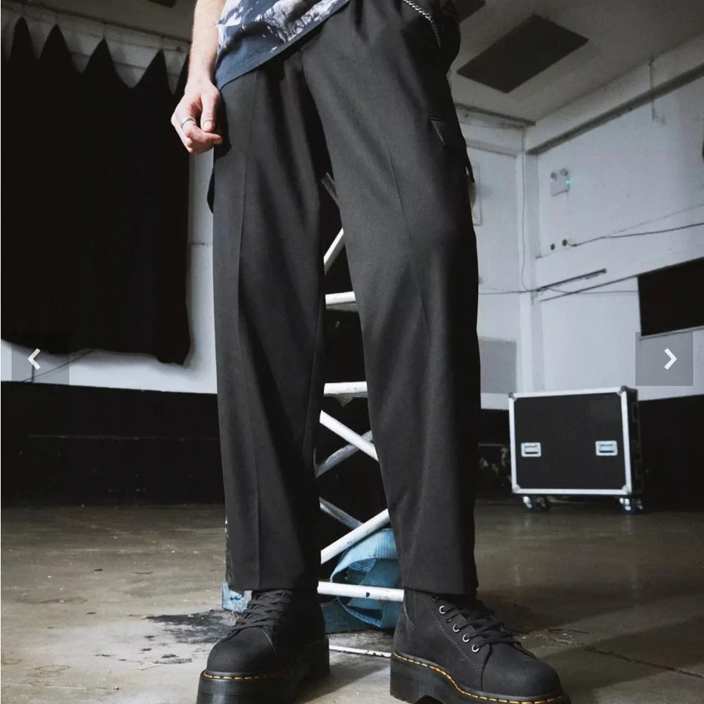Dr. Martens Jadon Boot Nubuck Leather Platforms
